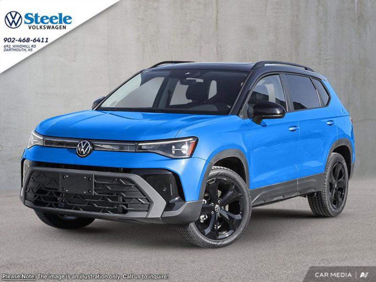 New 2025 Volkswagen Taos Comfortline Black Edition for sale in Dartmouth, NS