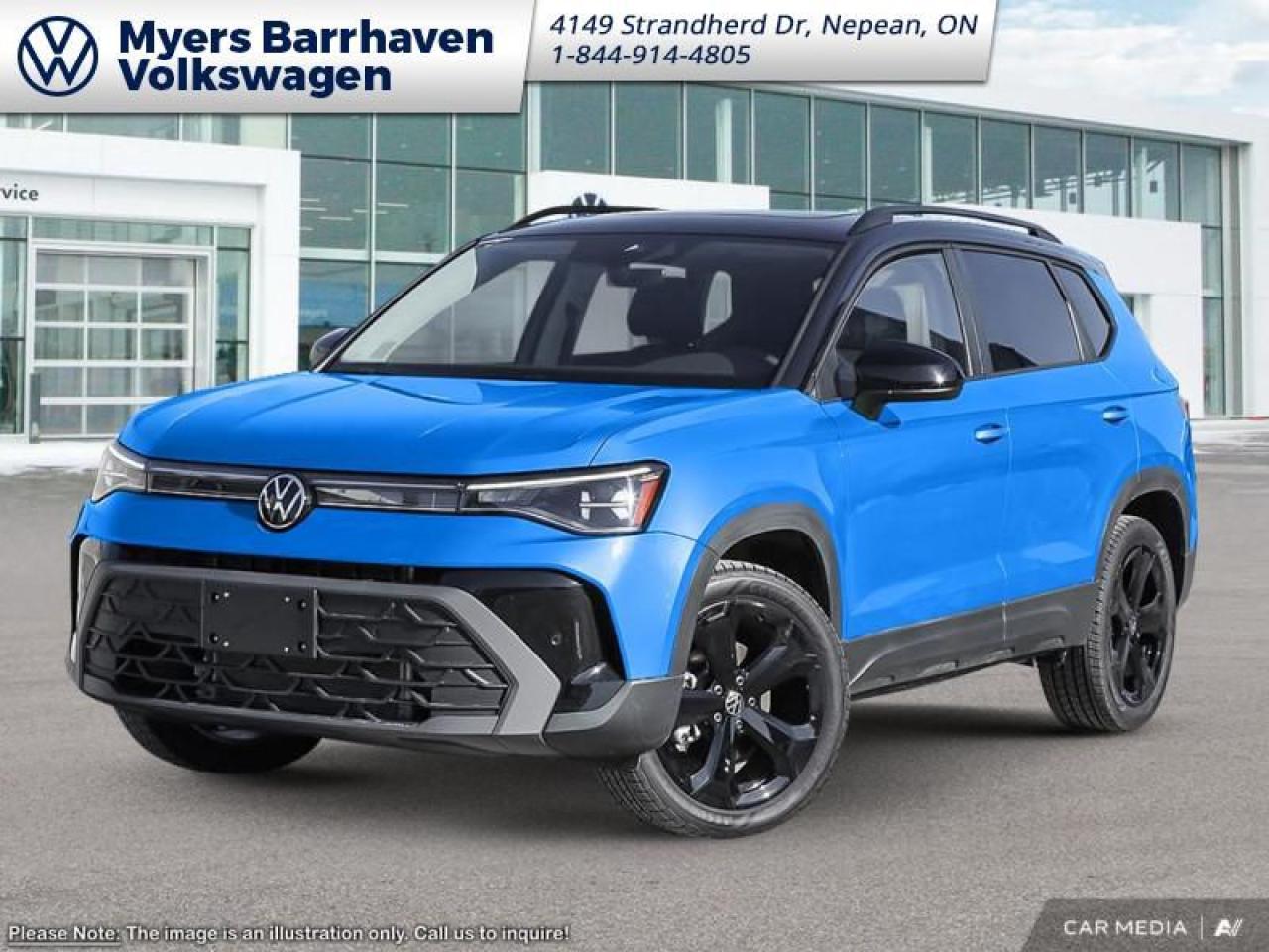 Used 2025 Volkswagen Taos Comfortline Black Edition for sale in Nepean, ON