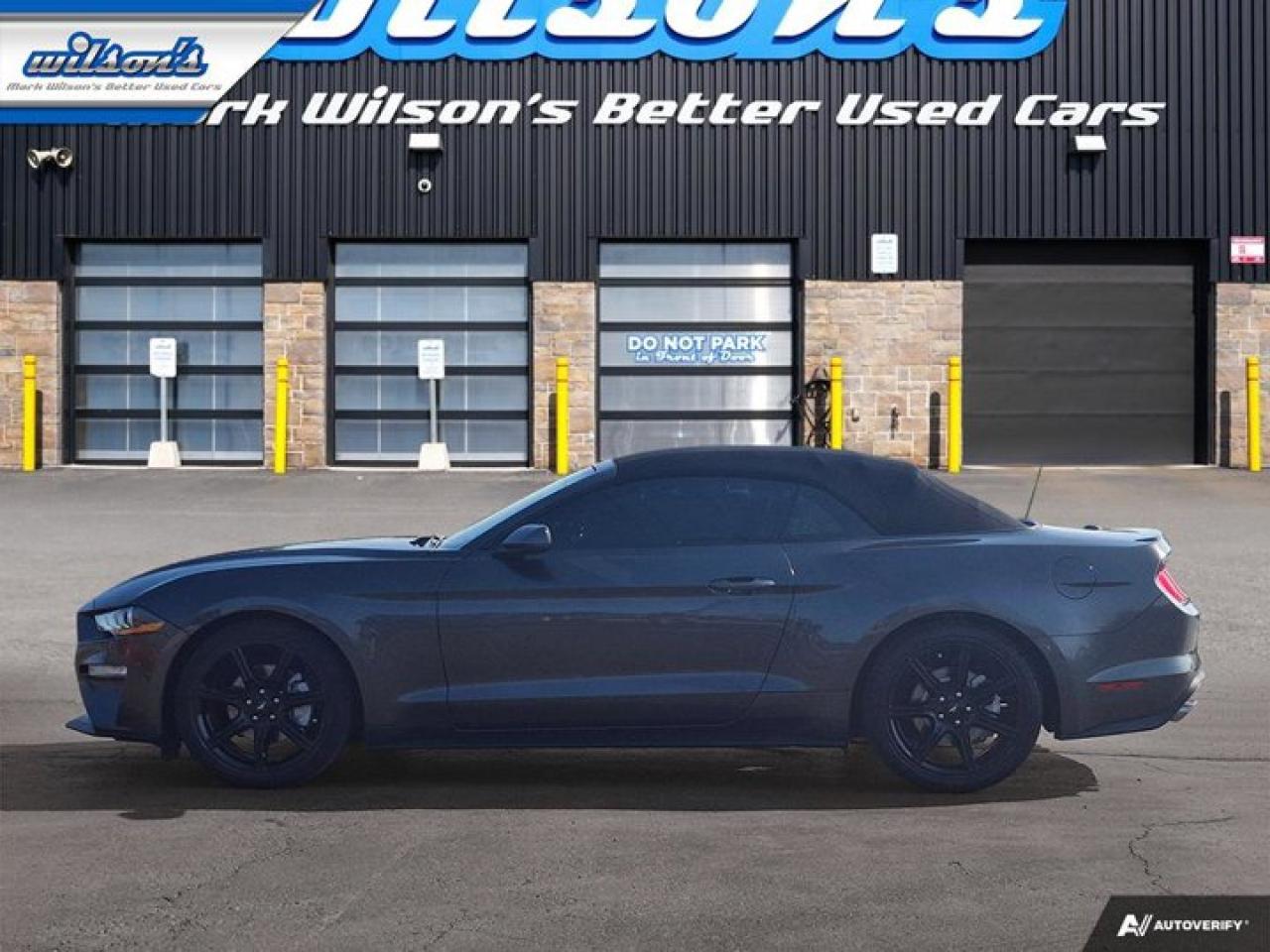 2018 Ford Mustang EcoBoost Premium Convertible | Leather | Cooled + Heated Seats | Nav | New Tires Photo2