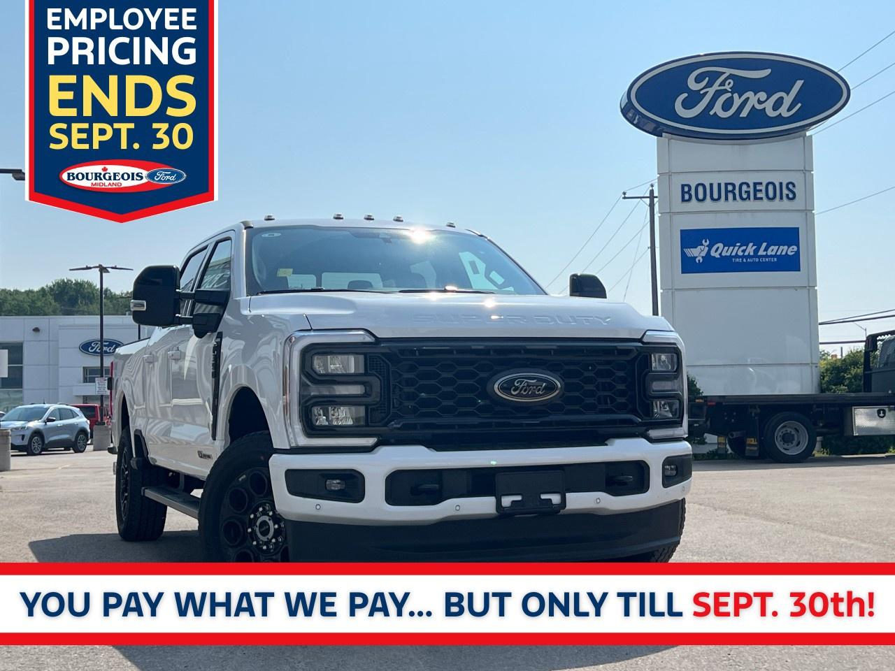New 2025 Ford F-350 Super Duty SRW LARIAT 4WD CREW CAB 6.75' BOX for sale in Midland, ON
