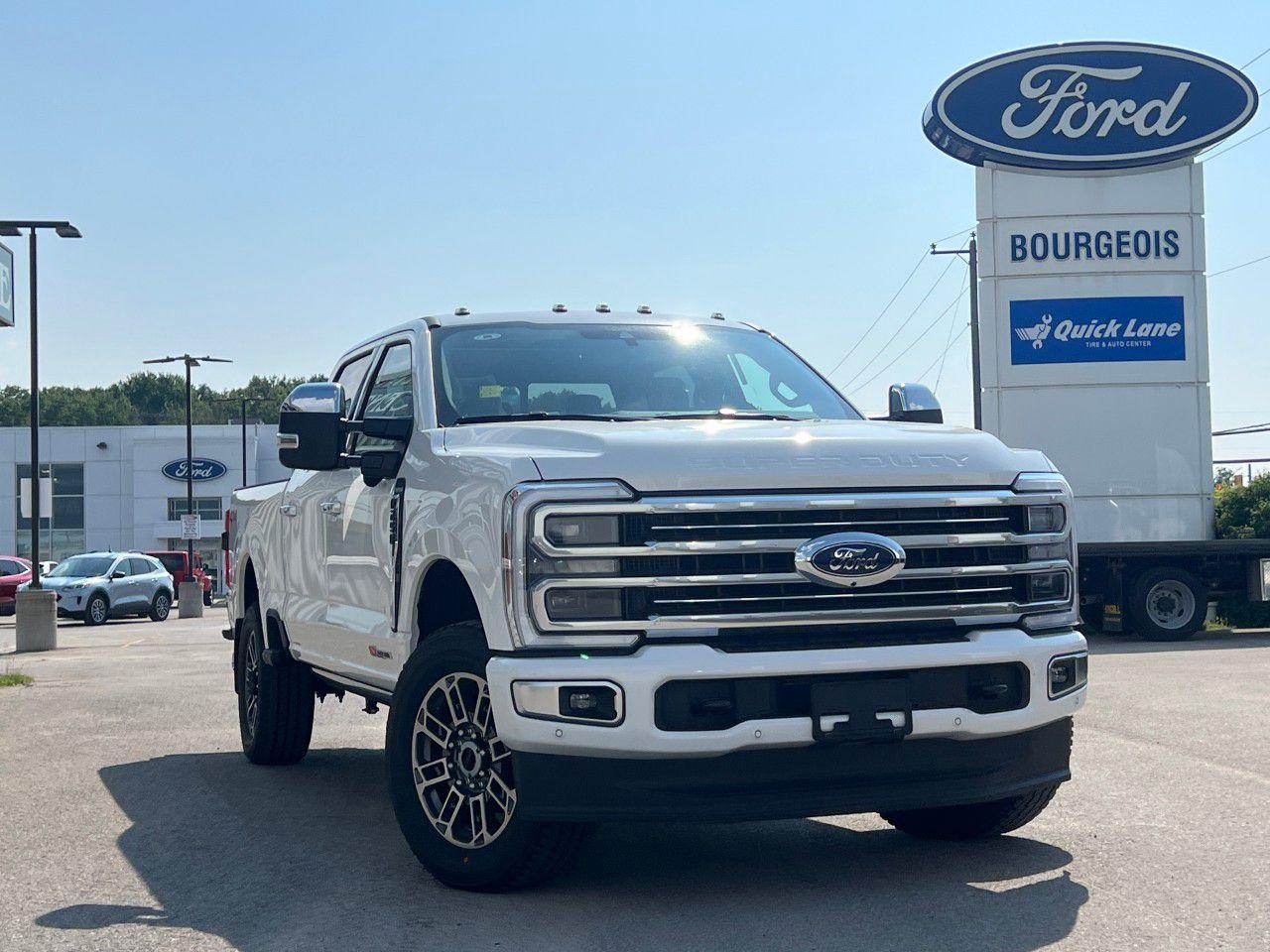 New 2025 Ford F-250 Super Duty SRW PLATINUM 4WD CREW CAB 6.75' BOX for sale in Midland, ON