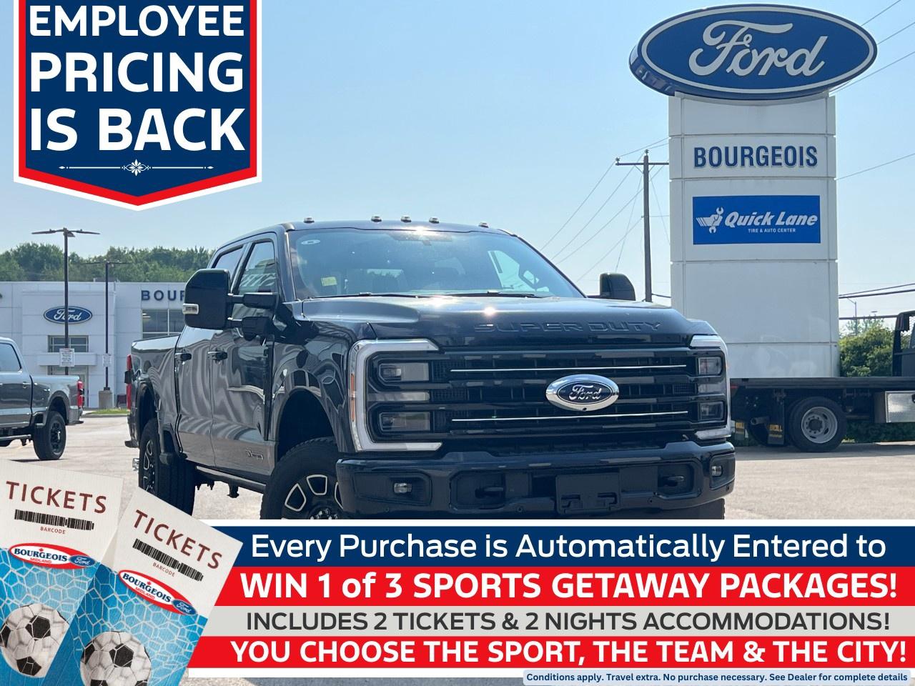 New 2025 Ford F-350 Super Duty SRW PLATINUM 4WD CREW CAB 6.75' BOX for sale in Midland, ON