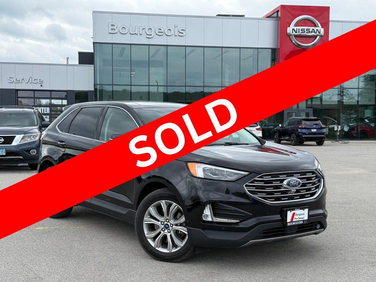 Used 2019 Ford Edge Titanium AWD for sale in Midland, ON