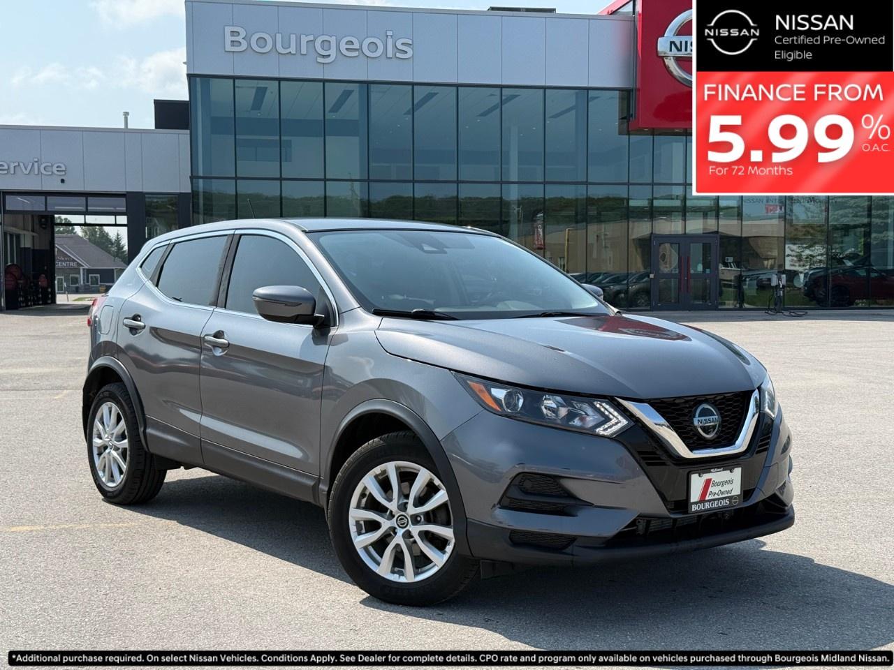 Used 2020 Nissan Qashqai AWD S CVT for sale in Midland, ON