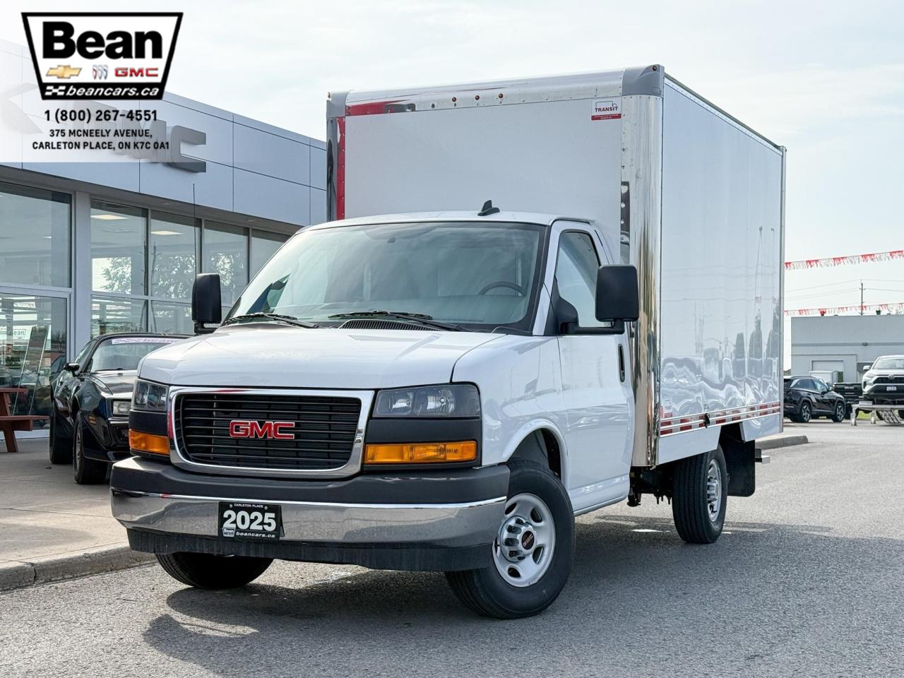 New 2025 GMC Savana Cutaway Work Van 4.3L V8 WITH REMOTE ENTRY, CRUISE CONTROL, A/C, REAR VISION CAMERA, AM/FM STEREO for sale in Carleton Place, ON