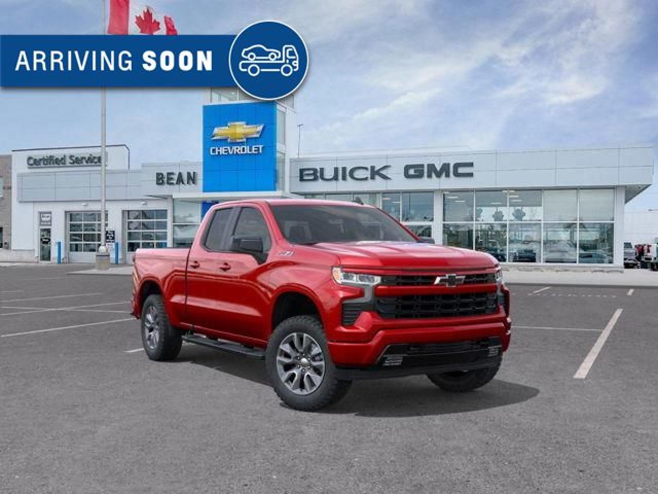 New 2025 Chevrolet Silverado 1500 RST 5.3L V8 WITH REMOTE START/ENTRY, HEATED FRONT SEATS, HEATED STEERING WHEEL, HD REAR VISION, APPLE CARPLAY AND ANDROID AUTO for sale in Carleton Place, ON