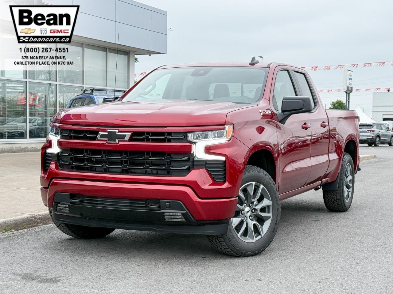 New 2025 Chevrolet Silverado 1500 RST 5.3L V8 WITH REMOTE START/ENTRY, HEATED FRONT SEATS, HEATED STEERING WHEEL, HD REAR VISION, APPLE CARPLAY AND ANDROID AUTO for sale in Carleton Place, ON