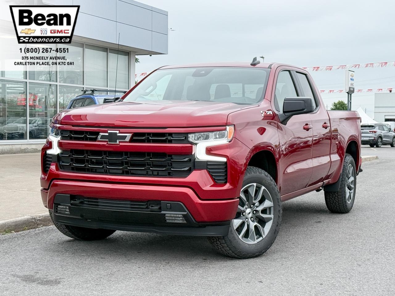 New 2025 Chevrolet Silverado 1500 RST 5.3L V8 WITH REMOTE START/ENTRY, HEATED FRONT SEATS, HEATED STEERING WHEEL, HD REAR VISION, APPLE CARPLAY AND ANDROID AUTO for sale in Carleton Place, ON