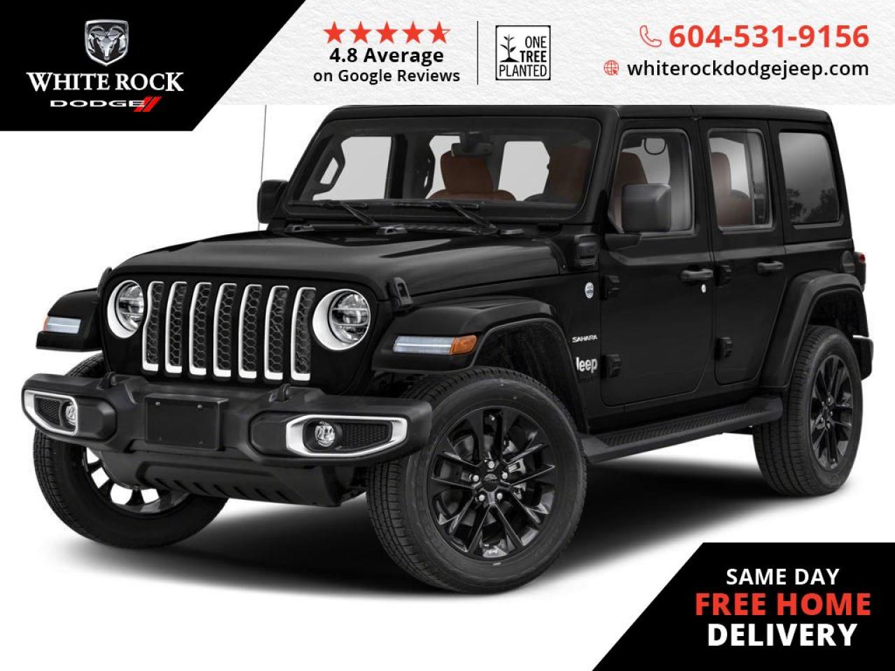 Used 2022 Jeep Wrangler Unlimited 4xe Rubicon for sale in Surrey, BC