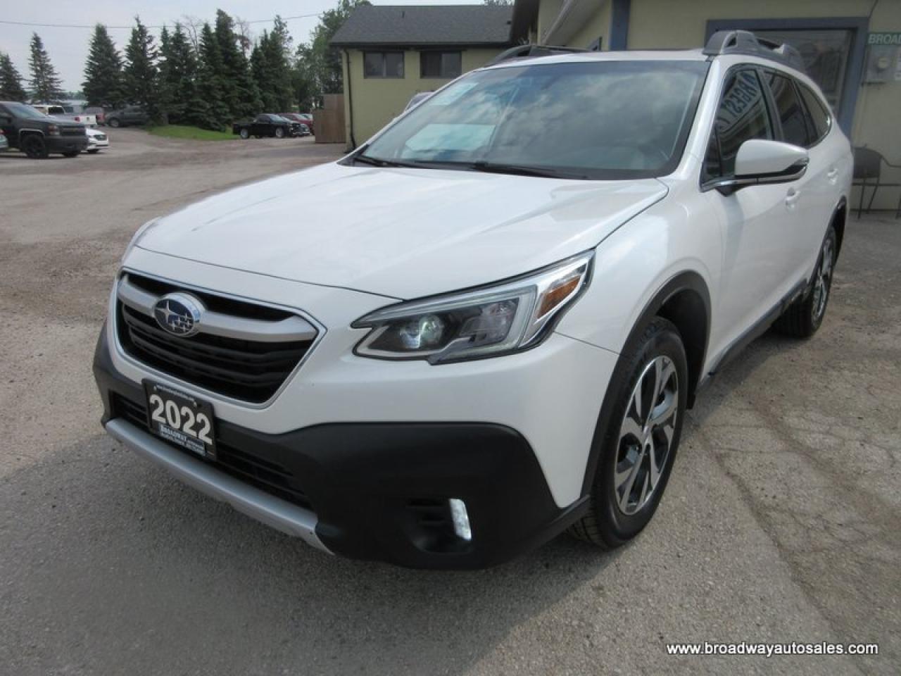 Used 2022 Subaru Outback ALL-WHEEL DRIVE XT-MODEL 5 PASSENGER 2.4L - TURBO.. LEATHER.. HEATED SEATS.. POWER SUNROOF.. BACK-UP CAMERA.. BLUETOOTH SYSTEM.. for sale in Bradford, ON