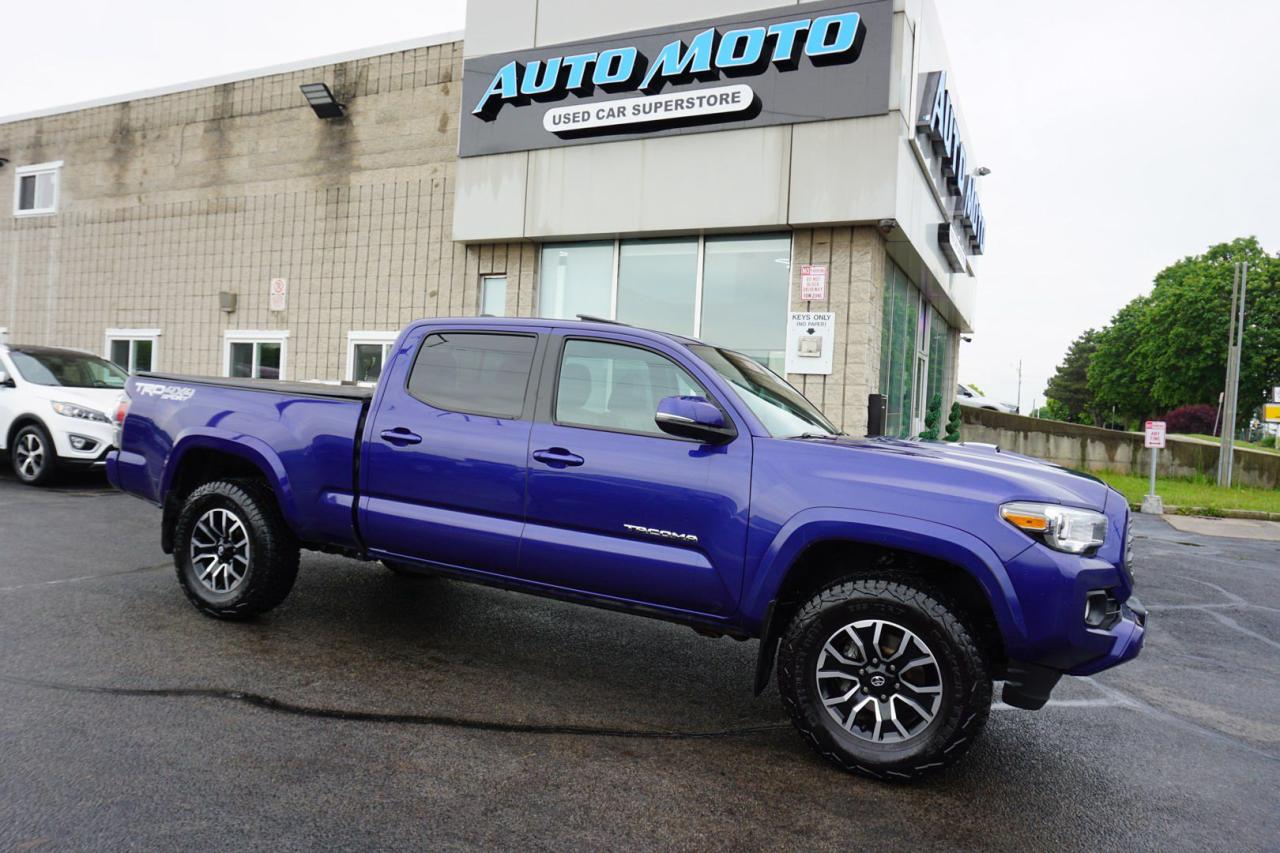 Used 2023 Toyota Tacoma V6 TRD-SPORT PREMIUM 4WD CERTIFIED CREW *1 OWNER* CAMERA NAV BLUETOOTH LEATHER HEATED SUNROOF CRUISE ALLOYS for sale in Burlington, ON