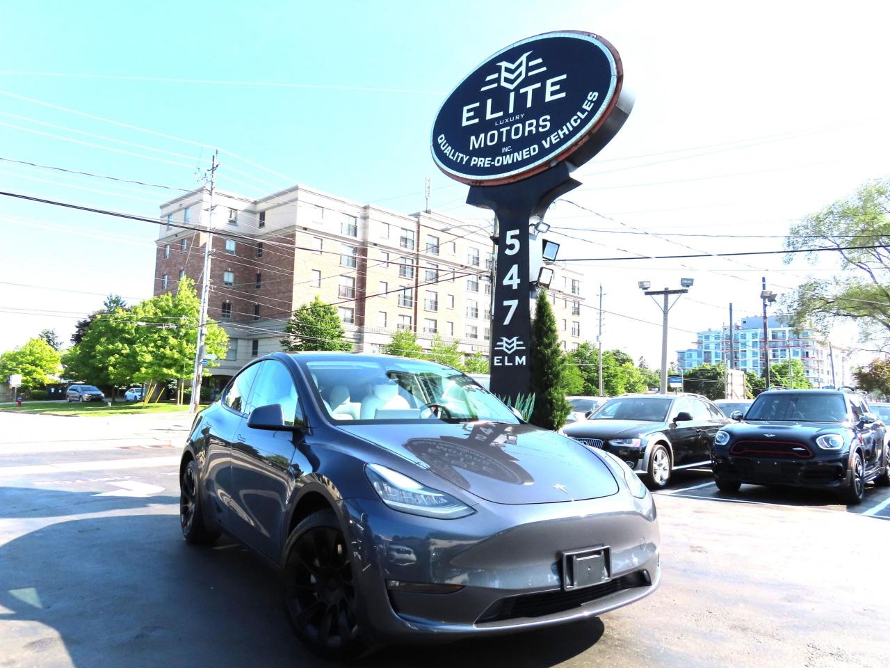 Used 2021 Tesla Model Y LONG RANGE ALL-WHEEL DRIVE - NAVI - 7 PASSENGERS for sale in Burlington, ON