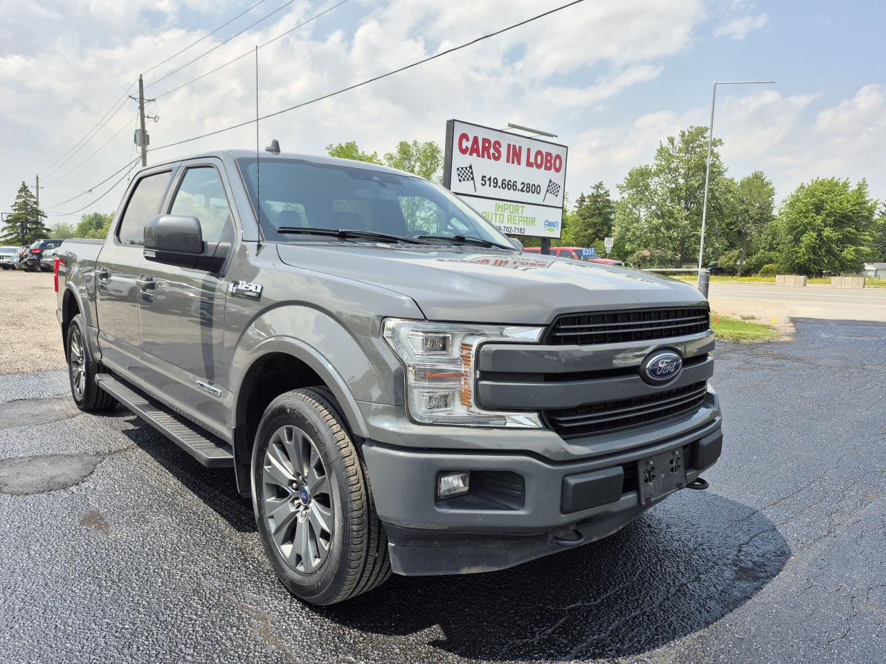 Used 2018 Ford F-150 LARIAT FX4 SuperCrew 5.5' Box for sale in Komoka, ON