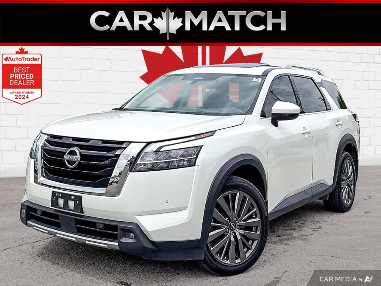 Used 2023 Nissan Pathfinder SL / 4WD / PANO ROOF / LEATHER / NAV / 8 PASS for sale in Cambridge, ON