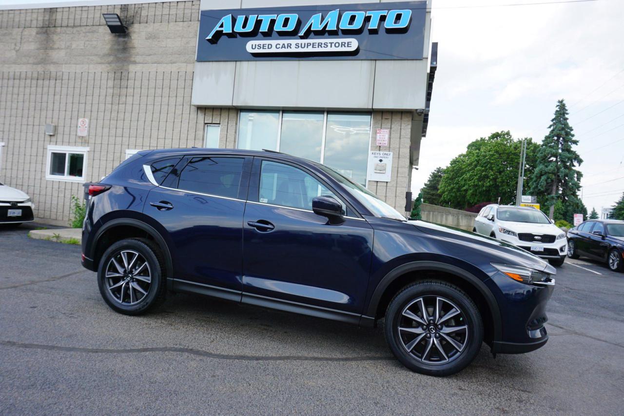 Used 2018 Mazda CX-5 GT AWD CERTIFIED *1 OWNER* CAMERA NAV BLUETOOTH LEATHER HEATED SEATS SUNROOF CRUISE ALLOYS for sale in Burlington, ON
