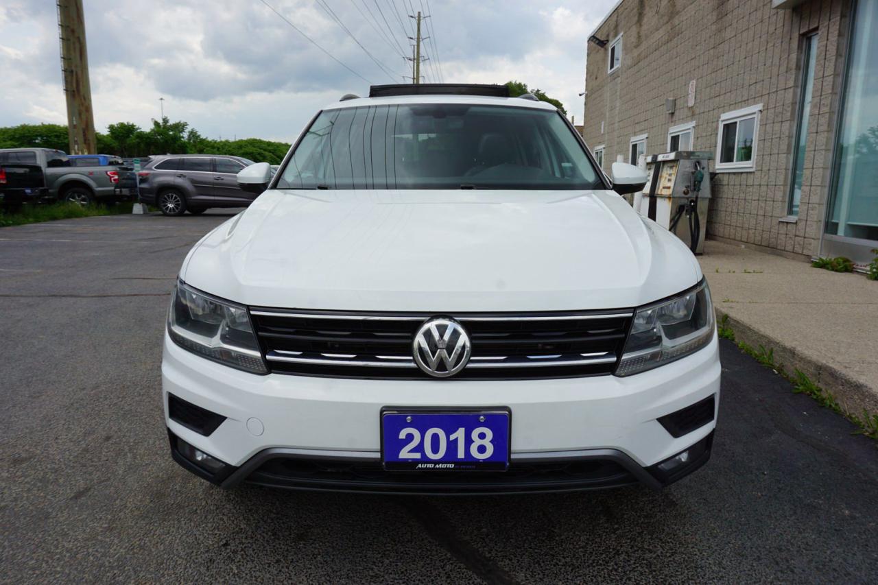 2018 Volkswagen Tiguan 2.0 COMFORTLINE AWD CERTIFIED CAMERA NAV BLUETOOTH LEATHER HEATED SEATS PANO ROOF CRUISE ALLOYS - Photo #2