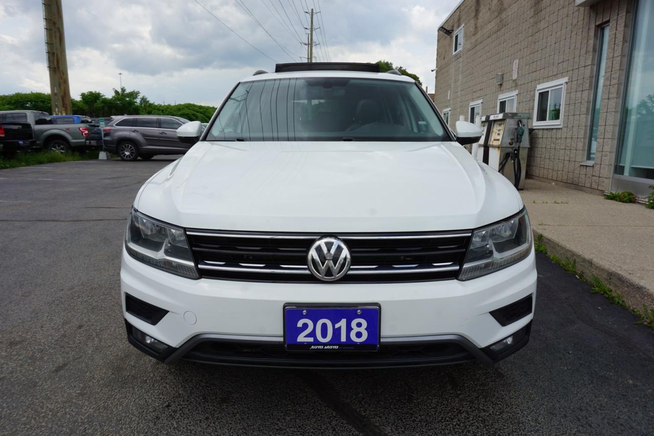 2018 Volkswagen Tiguan 2.0 COMFORTLINE AWD CERTIFIED CAMERA NAV BLUETOOTH LEATHER HEATED SEATS PANO ROOF CRUISE ALLOYS - Photo #2