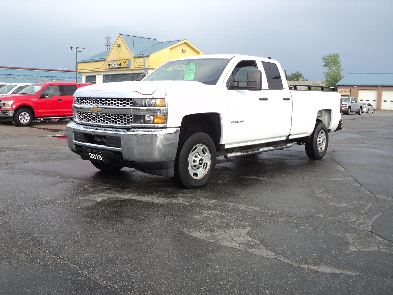 Used 2019 Chevrolet Silverado 2500 HD WT DoubleCab 2WD 6.0L8cylGas 8ftBox BackUpCam for sale in Brantford, ON