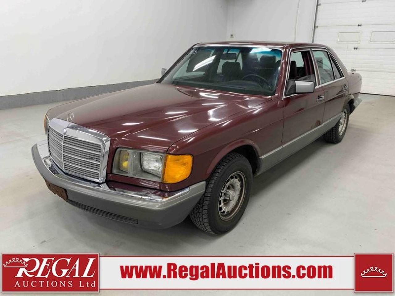 Used 1985 Mercedes-Benz 380 SE for sale in Calgary, AB