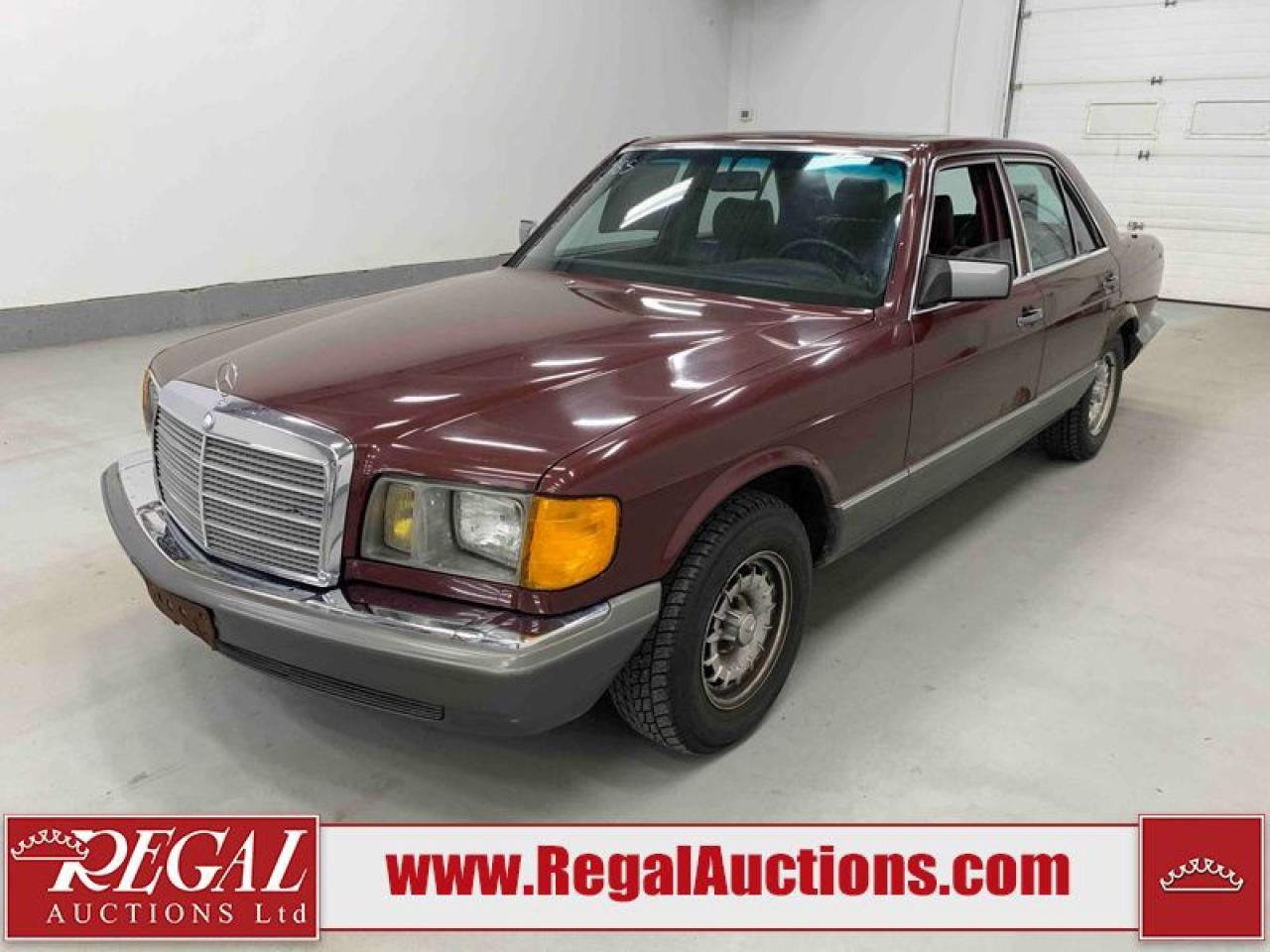 Used 1985 Mercedes-Benz 380 SE for sale in Calgary, AB
