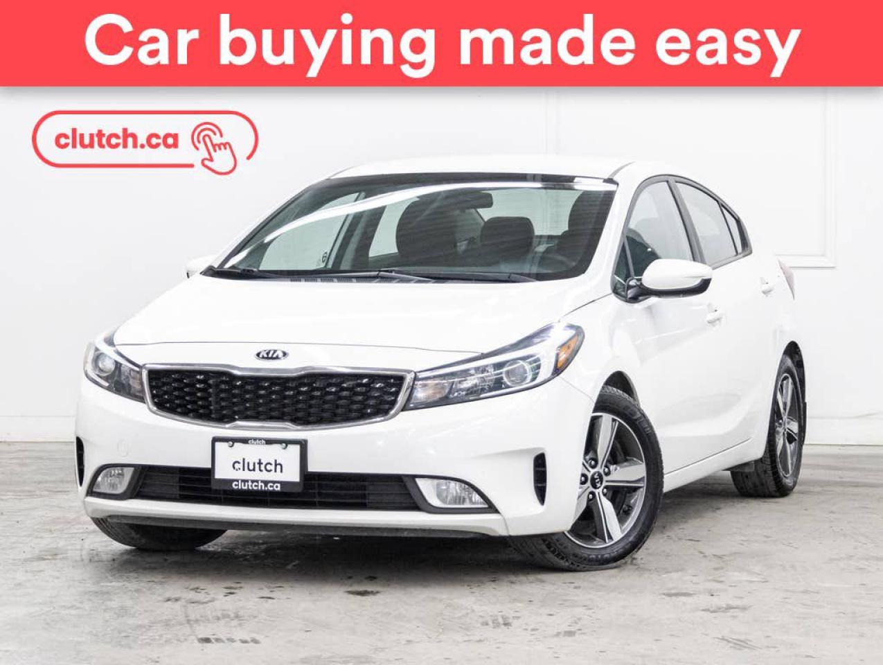 Used 2018 Kia Forte LX w/ Plus Pkg w/Apple CarPlay & Android Auto, Heated Front Seats, Backup Cam for sale in Toronto, ON