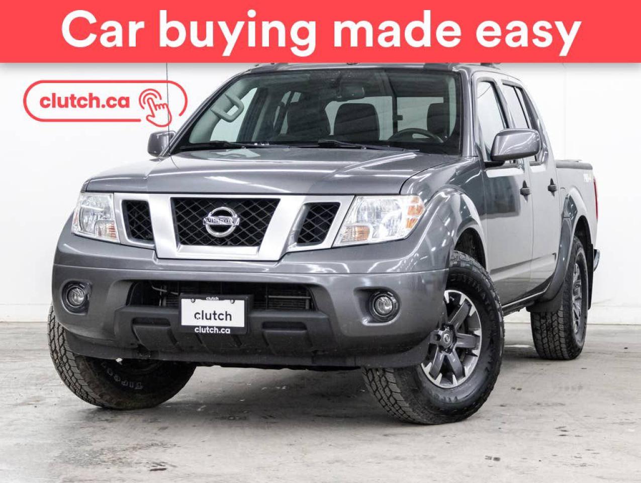 Used 2018 Nissan Frontier Pro-4X 4x4 w/Heated Front Seats, Bluetooth, Rearview Cam for sale in Toronto, ON