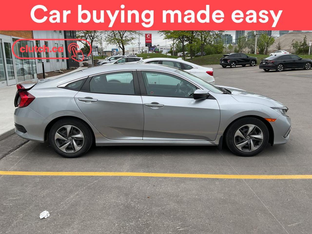 Used 2020 Honda Civic LX w/ Apple CarPlay, Heated Front Seats, Rearview Cam for sale in Toronto, ON