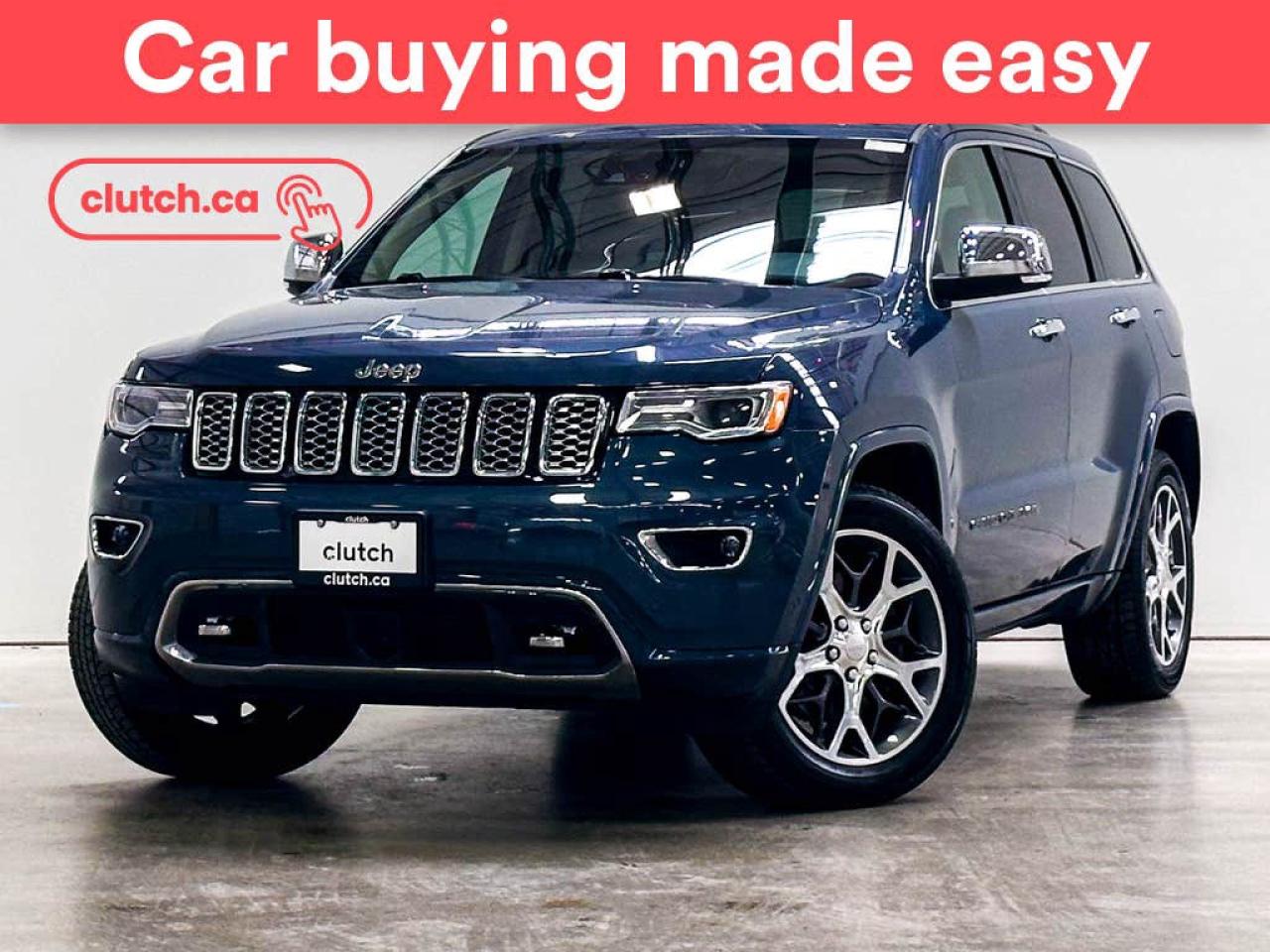 Used 2021 Jeep Grand Cherokee Overland 4x4 w/ Apple CarPlay, Heated Front Seats, Rearview Cam for sale in Toronto, ON