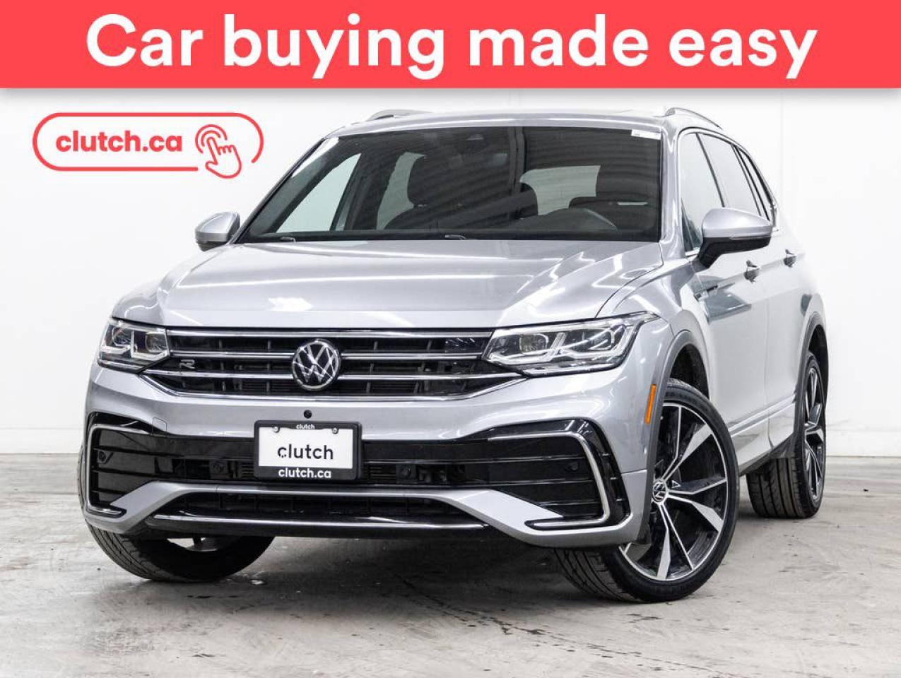 Used 2022 Volkswagen Tiguan Highline R-Line AWD w/Apple CarPlay & Android Auto, Heated Front Seats, Backup Cam for sale in Toronto, ON