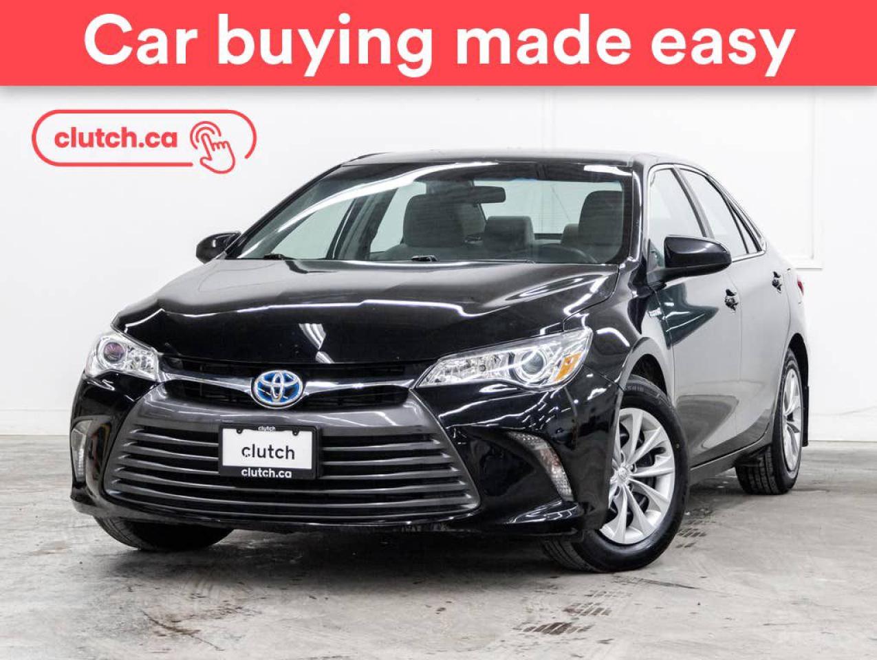 Used 2015 Toyota Camry HYBRID LE w/ Rearview Cam, Push Button Start, Dual Zone A/C for sale in Toronto, ON