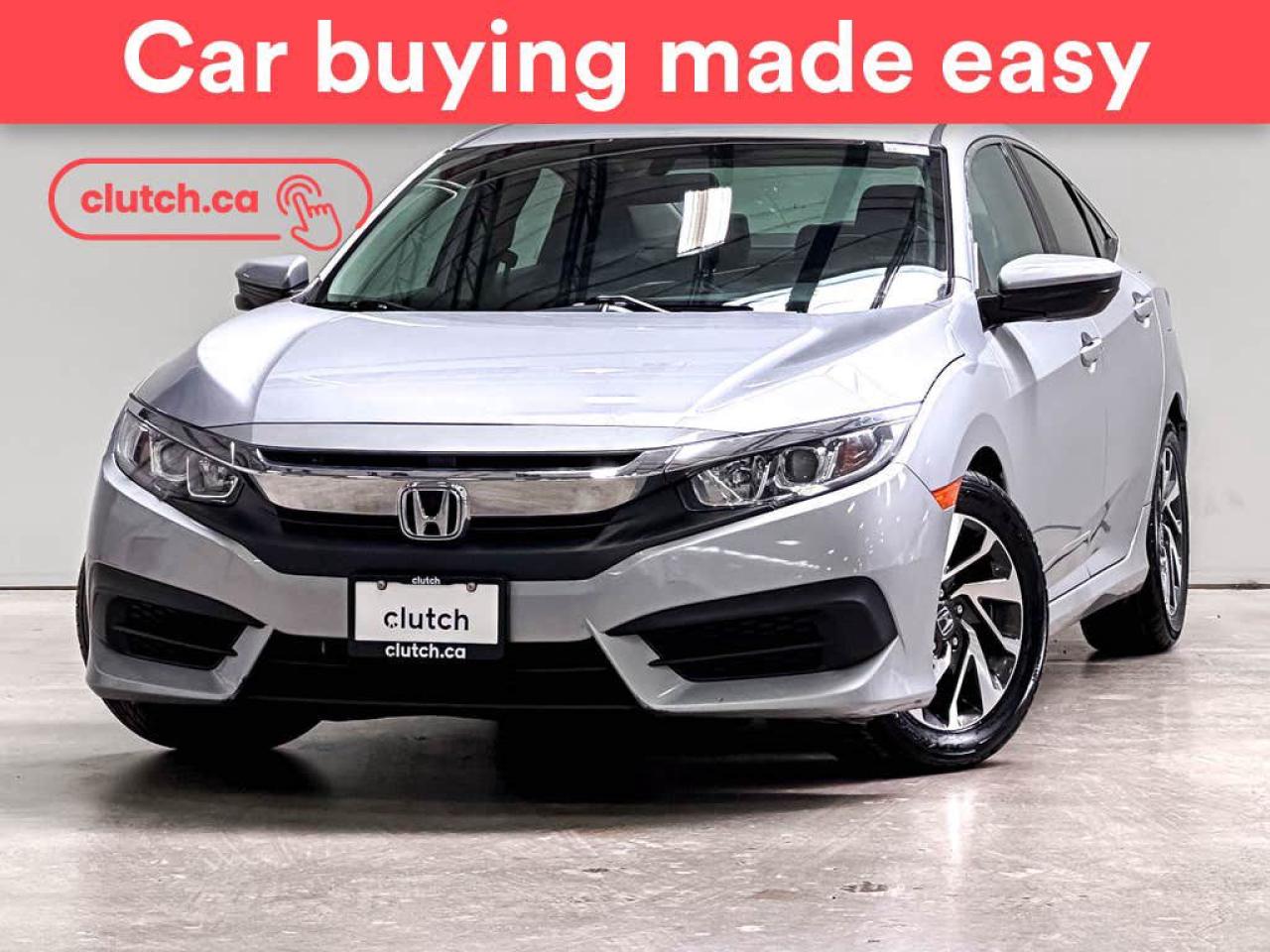 Used 2016 Honda Civic EX w/ Apple CarPlay, Heated Front Seats, Rearview Cam for sale in Toronto, ON