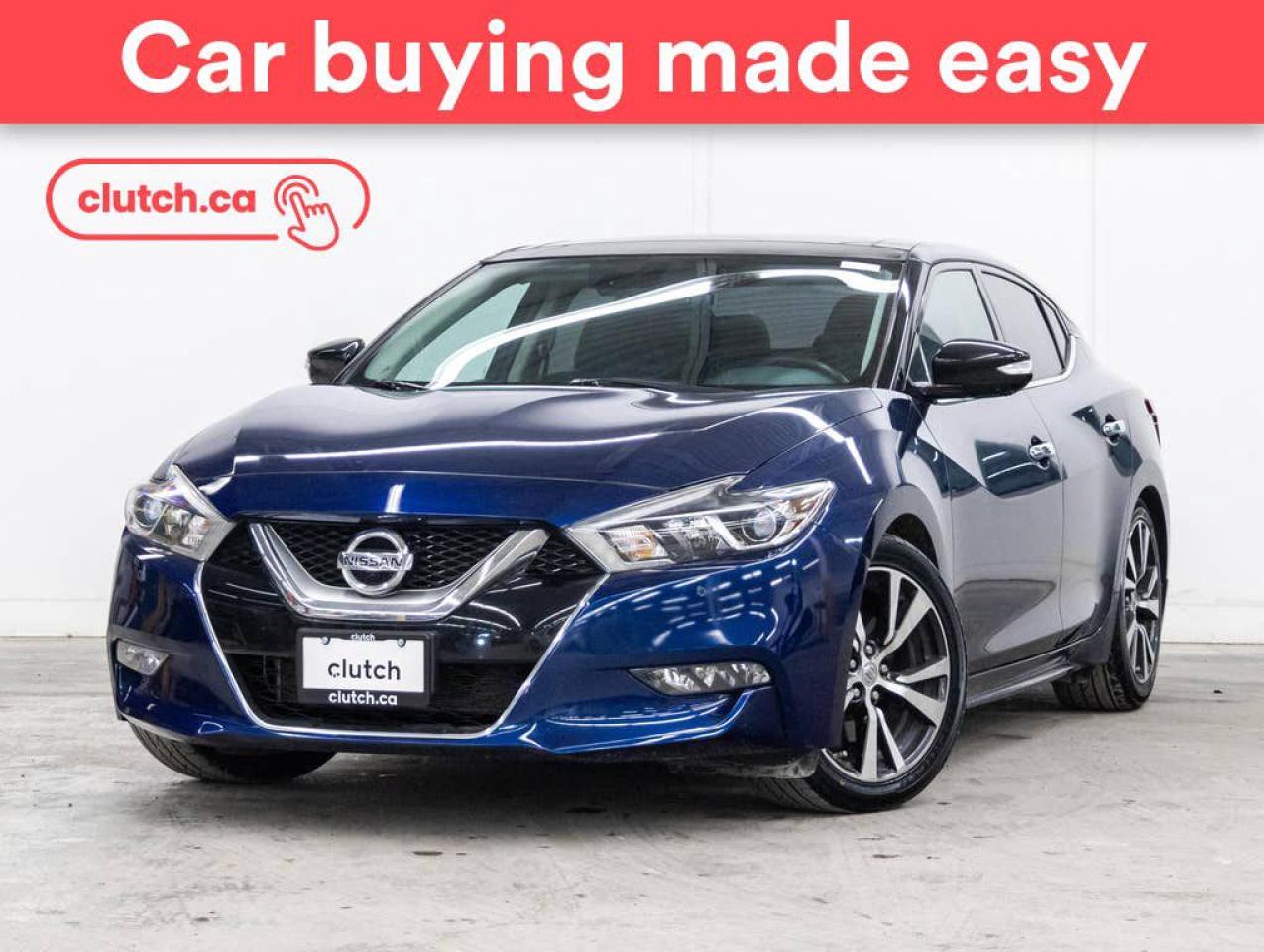 Used 2016 Nissan Maxima Platinum w/Heated Front Seats, Bluetooth, Rearview Cam for sale in Toronto, ON