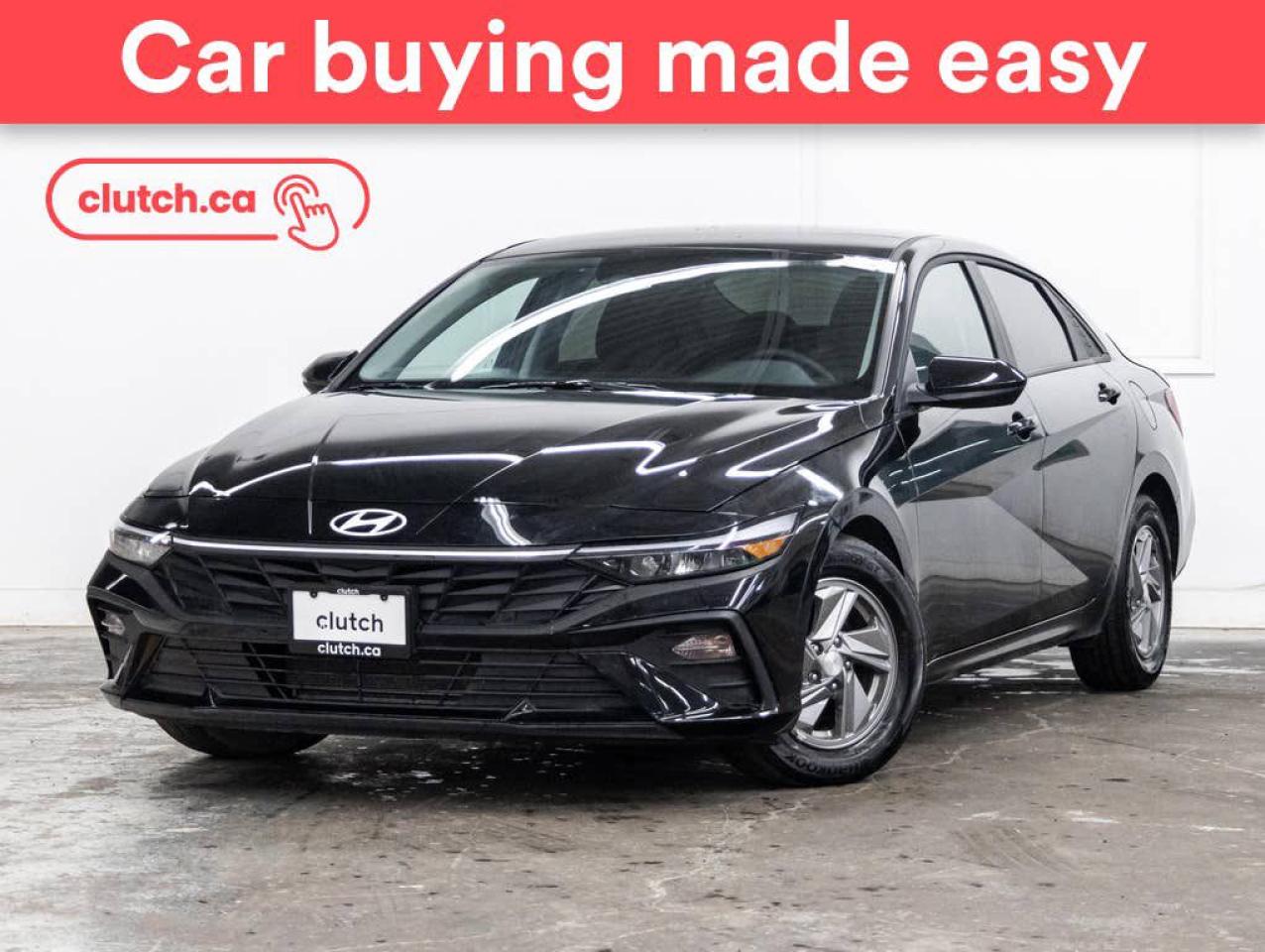Used 2025 Hyundai Elantra Essential w/Apple CarPlay & Android Auto, Heated Front Seats, Rearview Cam for sale in Toronto, ON