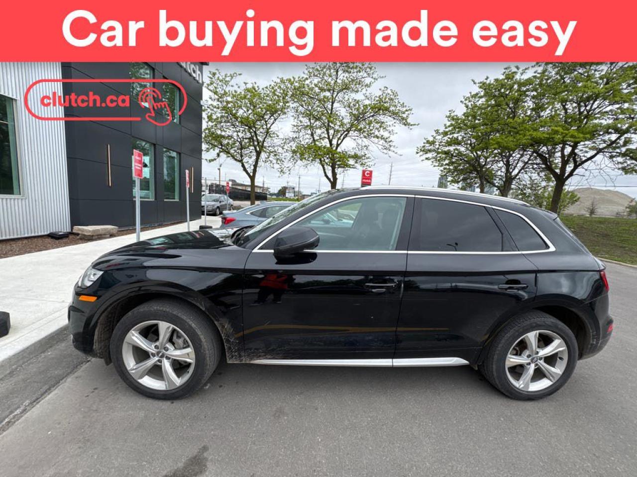 Used 2018 Audi Q5 2.0T Progressiv AWD w/ Apple CarPlay, Heated Front Seats, Rearview Cam for sale in Toronto, ON