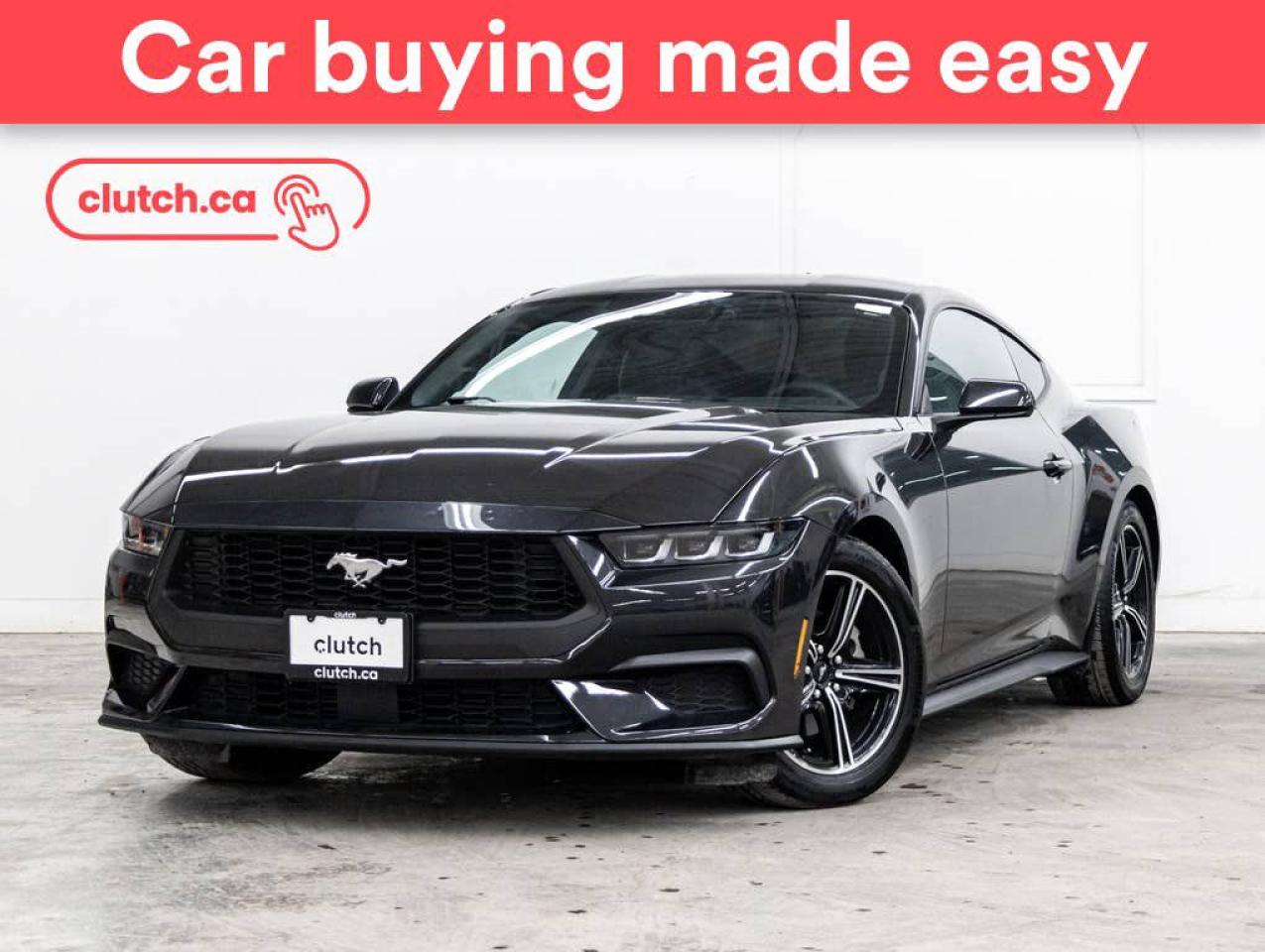 Used 2024 Ford Mustang EcoBoost Fastback w/Apple CarPlay & Android Auto, Heated Front Seats, Backup Cam for sale in Toronto, ON