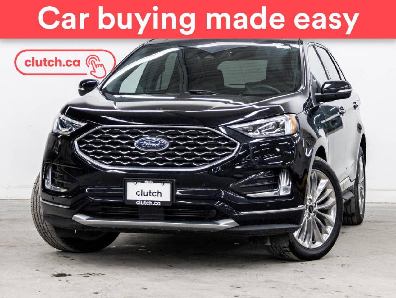 Used 2022 Ford Edge Titanium AWD w/Heated Front Seats, Bluetooth, Backup Cam for sale in Toronto, ON