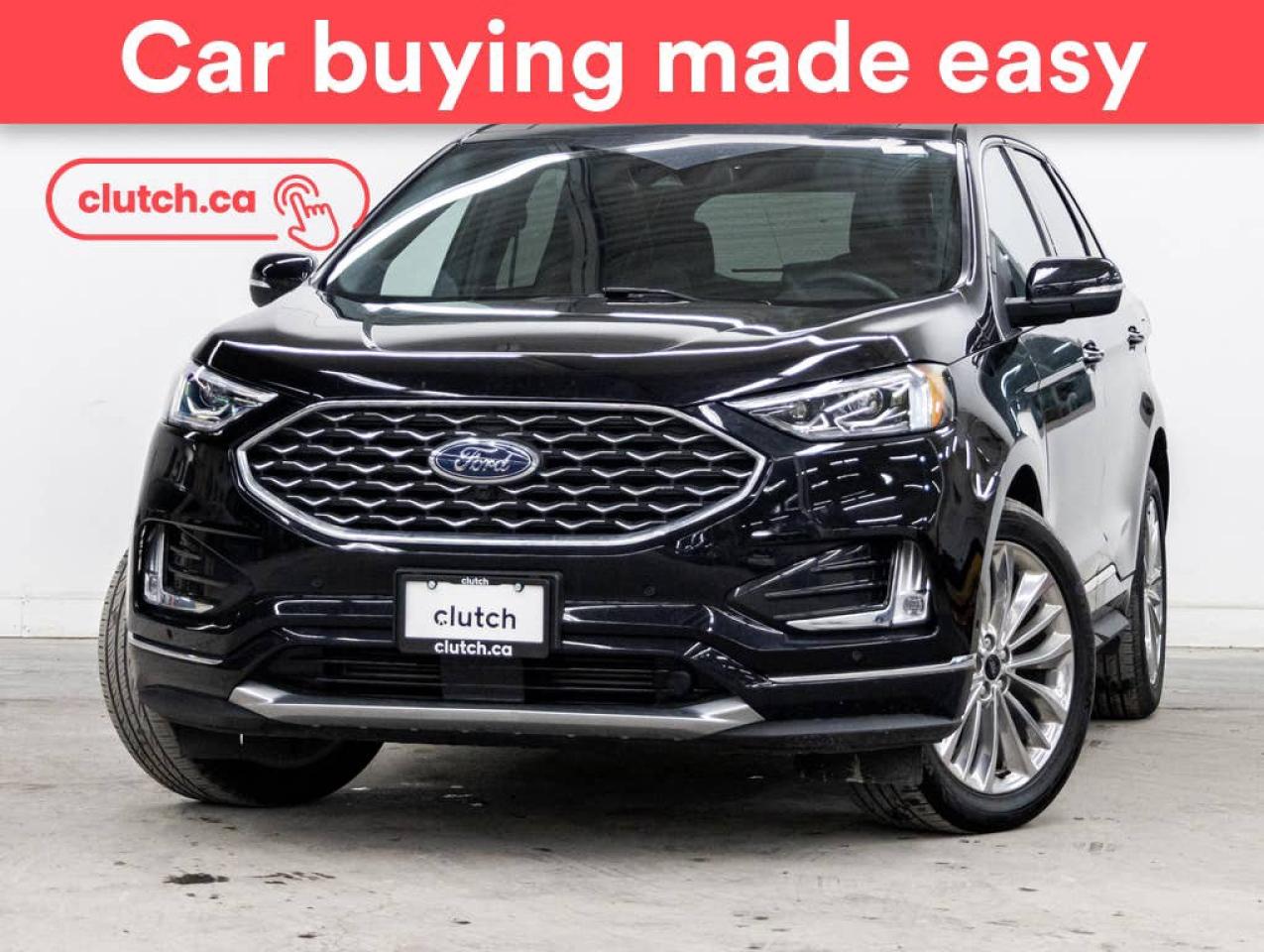 Used 2022 Ford Edge Titanium AWD w/Heated Front Seats, Bluetooth, Backup Cam for sale in Toronto, ON
