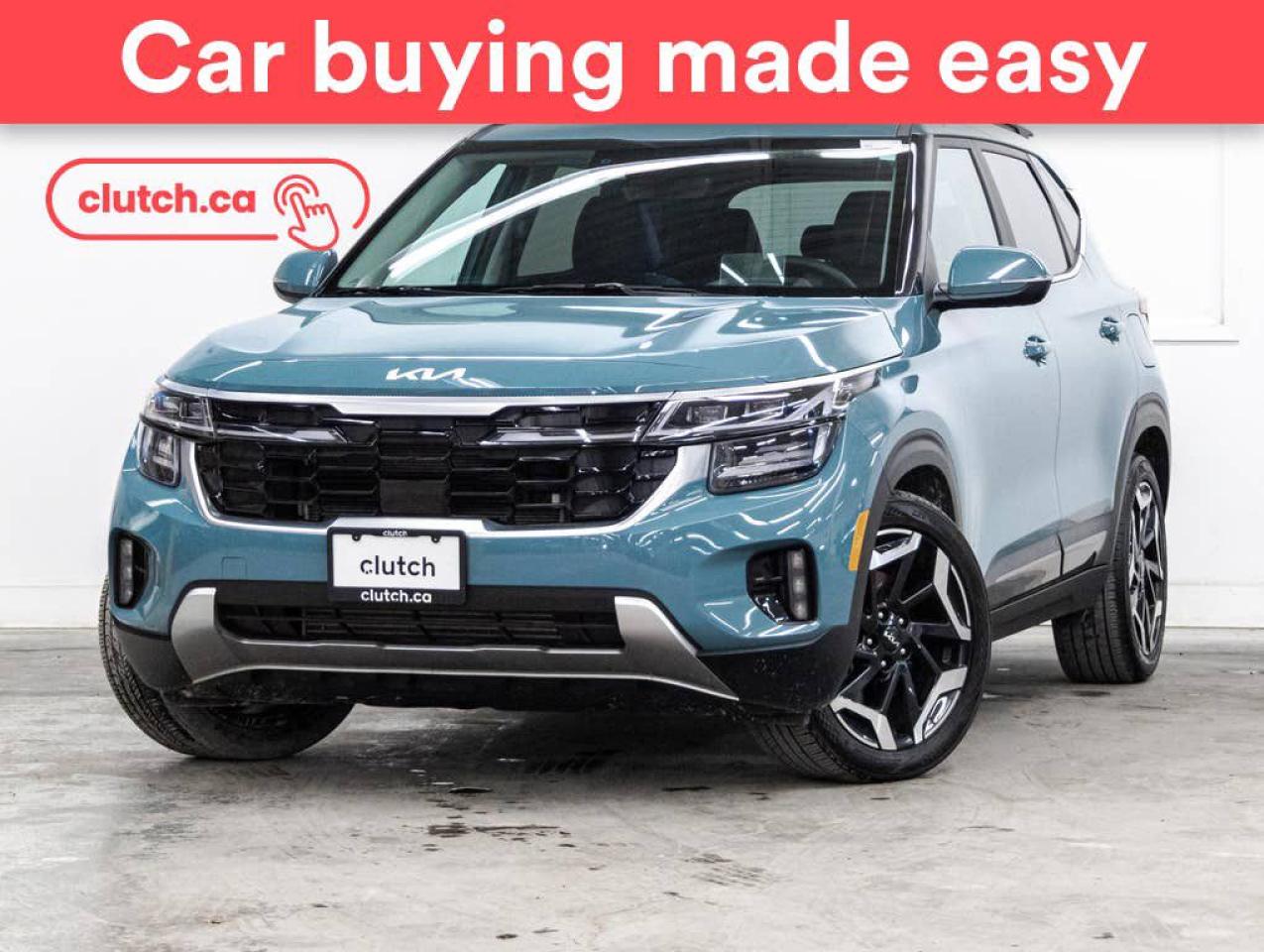 Used 2024 Kia Seltos SX AWD w/Apple CarPlay & Android Auto, Heated Front Seats, Backup Cam for sale in Toronto, ON