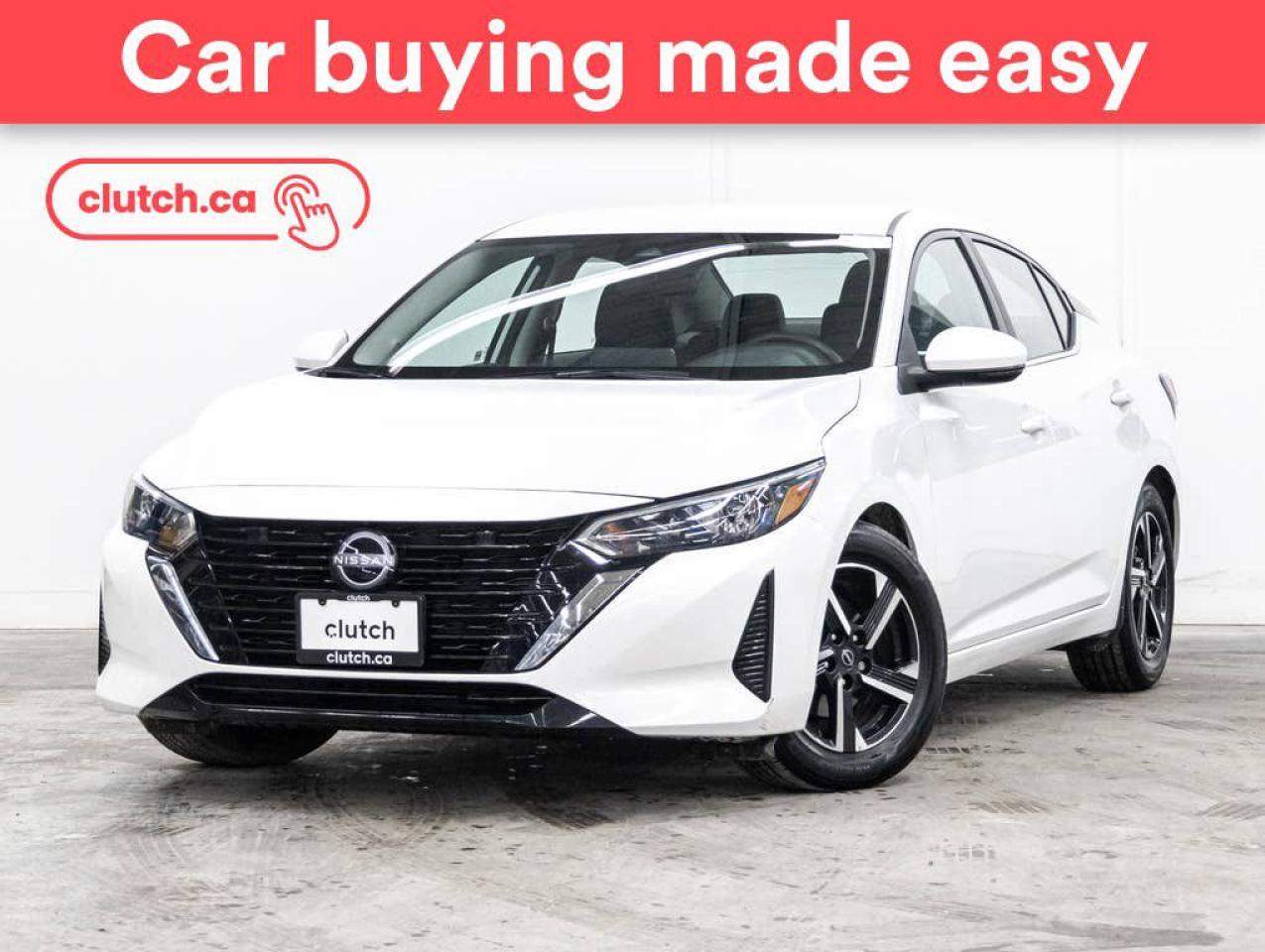 NO ACCIDENTS / CLEAN CARFAX / 1 OWNER / Front Heated Seats, Climate Control, Dual Zone Front Climate Control and more!<br> <br>Clutch is the largest online used car retailer in Canada, delivering a seamless, hassle-free car-buying experience to drivers everywhere. Shop hundreds of used cars online, get the right one delivered to your door, and enjoy peace of mind with our 10-Day Money-Back Guarantee. How sweet is that? To learn more, visit clutch.ca.<br> <br>The top features for this 2024 Nissan Sentra include:<br> <br>Auto Stop/Start<br>Front Heated Seats<br>Climate Control<br>Dual Zone Front Climate Control<br>Auxiliary Audio Input<br>Bluetooth Music<br>Touchscreen Display<br>Cruise Control<br>Adaptive Cruise Control<br>12V Outlet<br>Apple CarPlay<br>Android Auto<br>USB Input<br>Push Button Start<br>Remote Start<br>Lane Departure Warning<br>Blindspot Sensors<br>Rear Cross Traffic Alert<br>Driver Attention Alert<br>Rear View Camera<br> <br>Seamless home delivery - Delivery to your door in a matter of days. Available on select packages.<br> <br>Try it out for 10 days - If you do not like it, we will take it back. <br> <br>Quality assured - All cars go through our rigorous 210-point inspection and reconditioning process.<br> <br>Peace of mind - 3-month Standard Warranty, with additional warranty options available.<br> <br>Haggle-free - No haggling or hard sells.<br> <br>100% Transparency - Full inspection reports on every car, including high-res photography and a free Carfax report.<br> <br>Listed price is for cash purchase only and does not include taxes, Shipping Fees (if applicable), Delivery Fees (if applicable), government licensing fees.<br> <br>Previous Provincial Registrations:<br>Ontario<br> <br>Stock # 55697