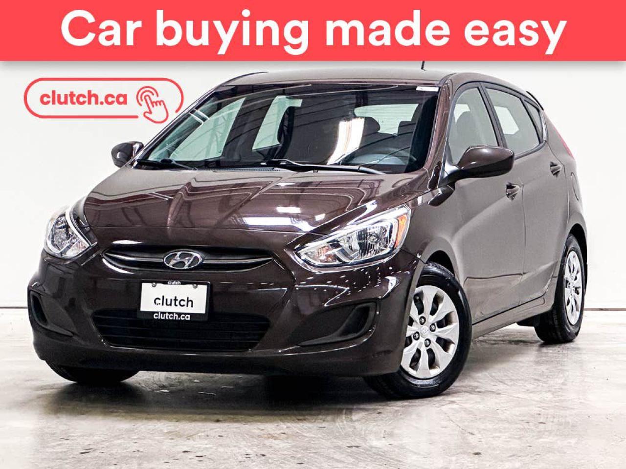 Used 2016 Hyundai Accent GL w/ Heated Front Seats, Bluetooth, Cruise Control for sale in Toronto, ON