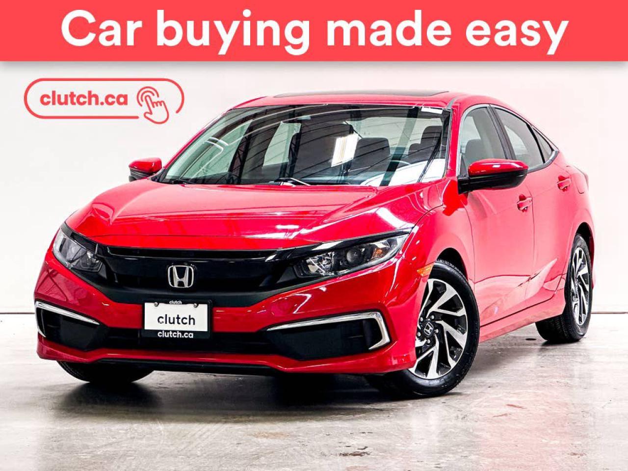 Used 2020 Honda Civic EX w/ Apple CarPlay, Heated Front Seats, Rearview Cam for sale in Toronto, ON