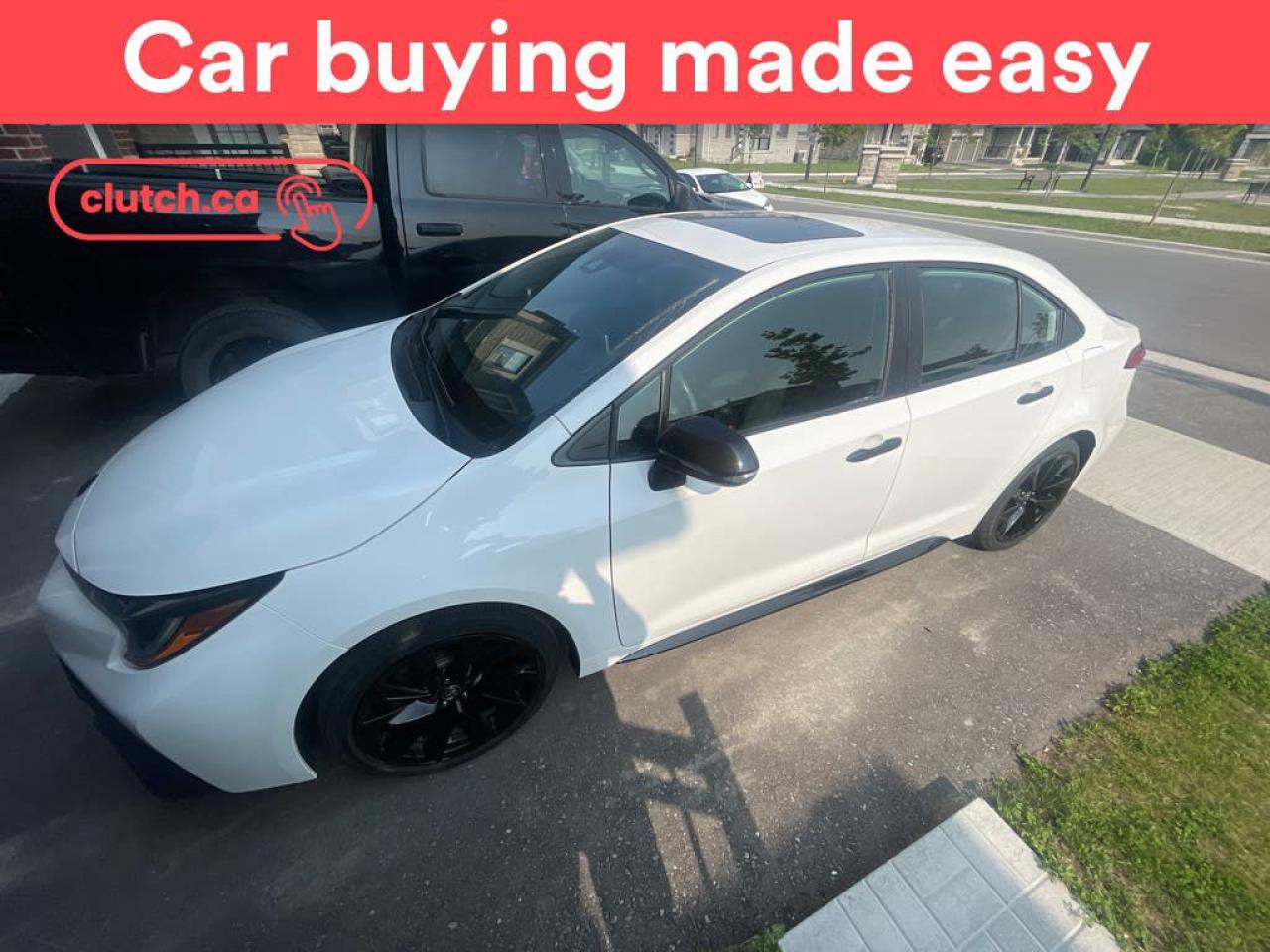 Used 2020 Toyota Corolla SE w/ Upgrade Pkg w/ Front Heated Seats, Rearview Cam, Climate Control for sale in Toronto, ON