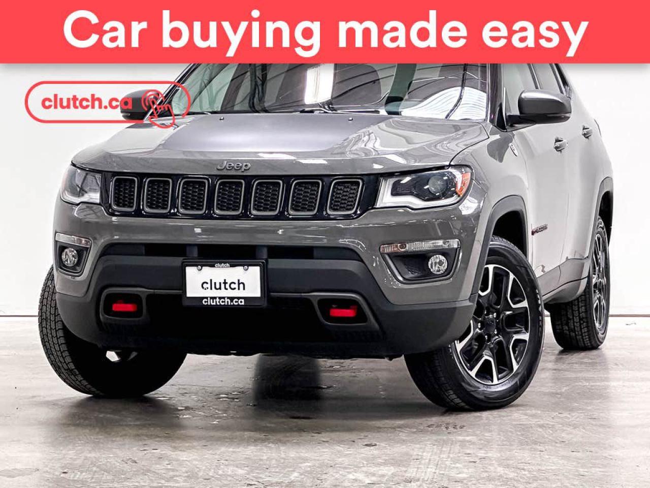 Used 2021 Jeep Compass Trailhawk Elite 4x4 w/ Apple CarPlay, Heated Front Seats, Rearview Cam for sale in Toronto, ON