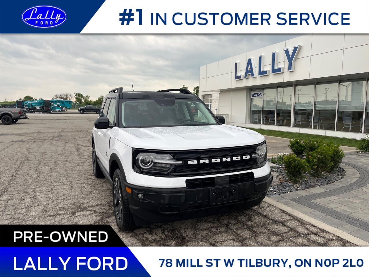 Used 2023 Ford Bronco Sport Outer Banks One Owner, Only 26,313 kms, moonroof! for sale in Tilbury, ON
