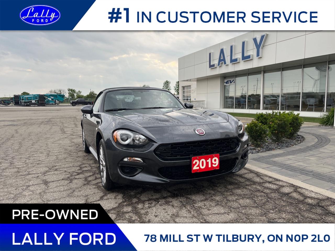 Used 2019 Fiat 124 Spider Classica Low Km’s, Mint!! for sale in Tilbury, ON