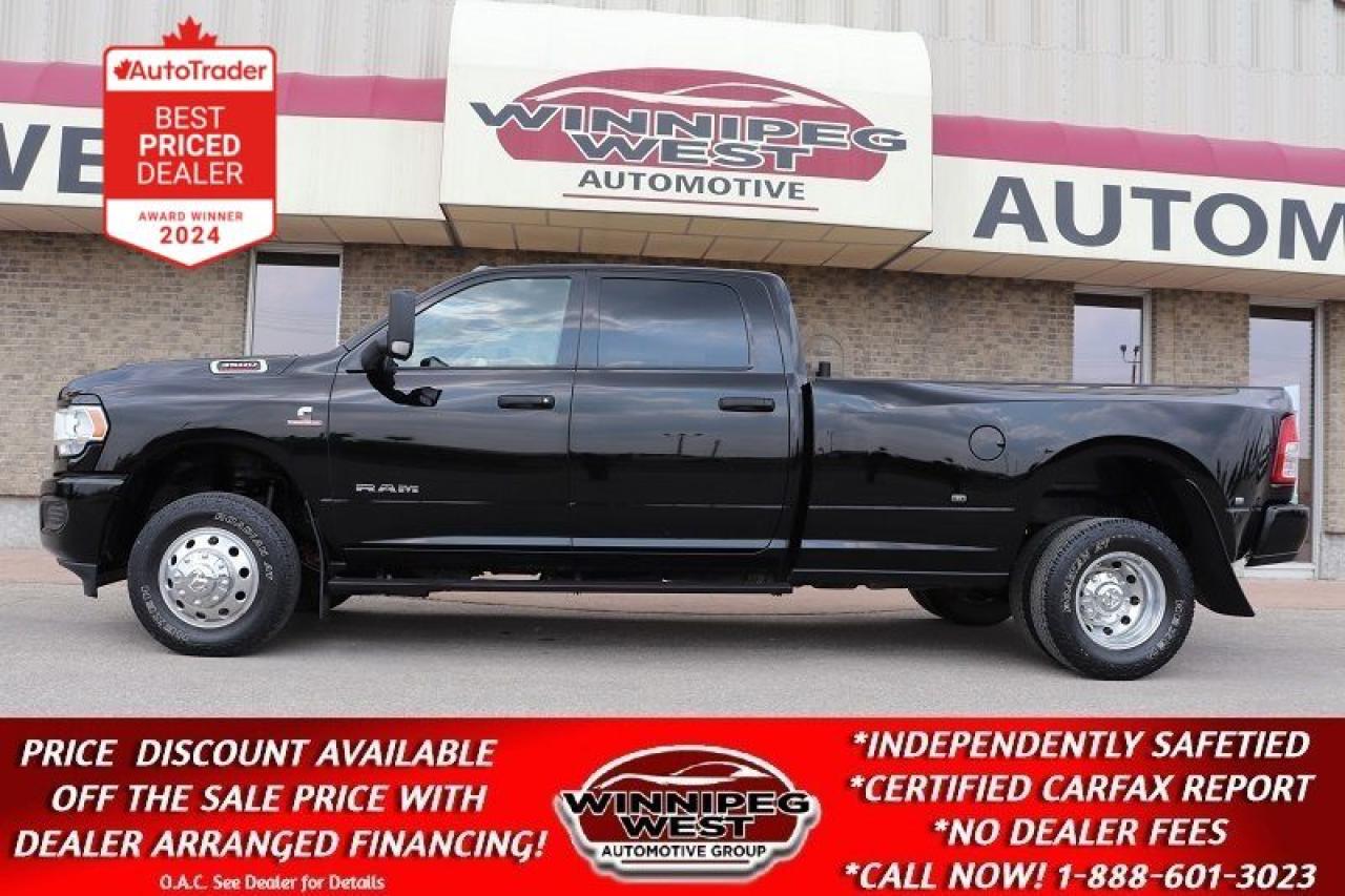 Used 2022 RAM 3500 CUSTOM HD NIGHT EDITION, 6.7L CUMMINS 4X4 DUALLY for sale in Headingley, MB