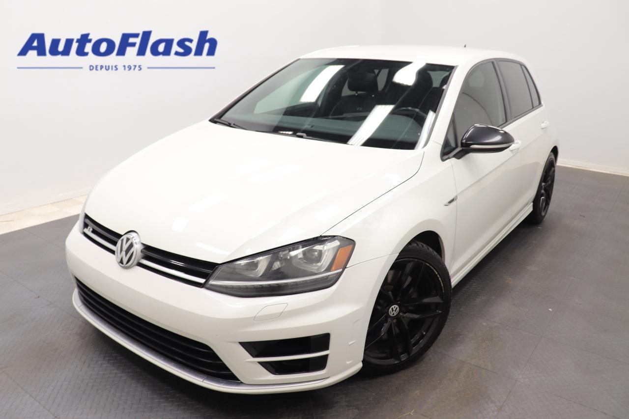 Used 2017 Volkswagen Golf R 292HP AWD, MANUELLE, CUIR, DRIVER ASSIST. FENDER for sale in Saint-Hubert, QC