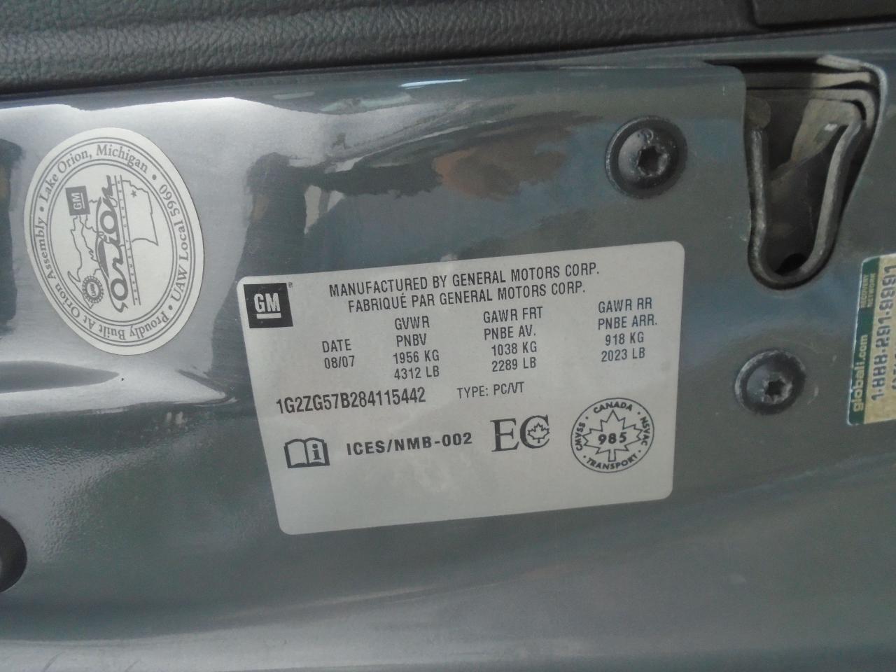 2008 Pontiac G6 4DR SDN SE - Photo #32