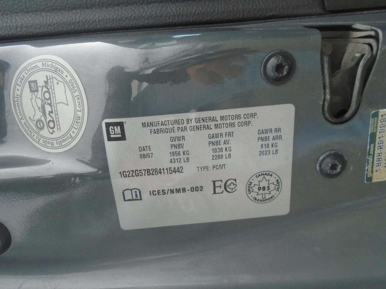 2008 Pontiac G6 4DR SDN SE - Photo #32