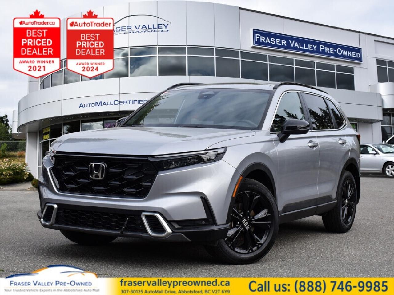 Used 2023 Honda CR-V Hybrid Touring  - Navigation -  4G Wi-Fi - $159.33 /Wk for sale in Abbotsford, BC
